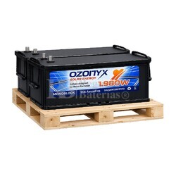 2 Bater�as para Instalaciones Fotovoltaicas 12V | Ozonyx OZX165.AS